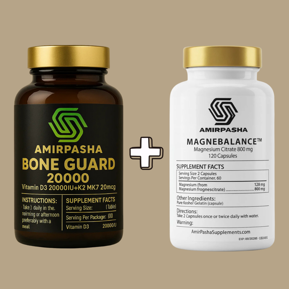 Bone Guard 20000™ (120) + MagneBalance™ (120) Essential Foundation Bundle - Image 1