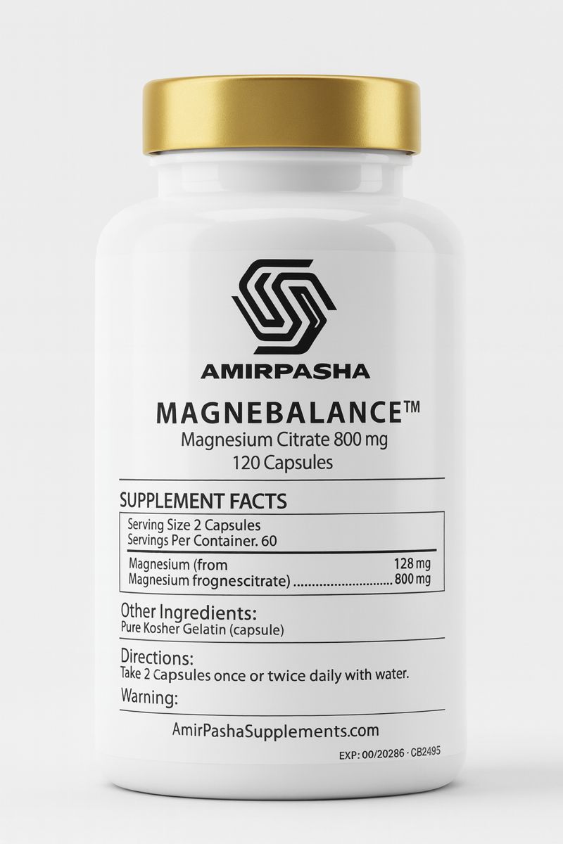 MAGNEBALANCE ON BOTTLE WITH GOLD CAP MagneBalance™ - Image 1