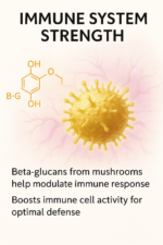 MycoGold™ – Lion’s Mane, Turkey Tail, Chaga + Niacin ( 600 mg ) - Image 15